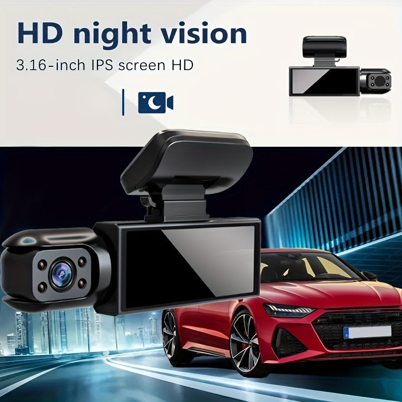 Treasure M8 Dash Cam with 32GB Memory