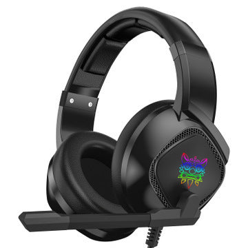 Gaming Headset RGB Over-Ear Noise Cancel