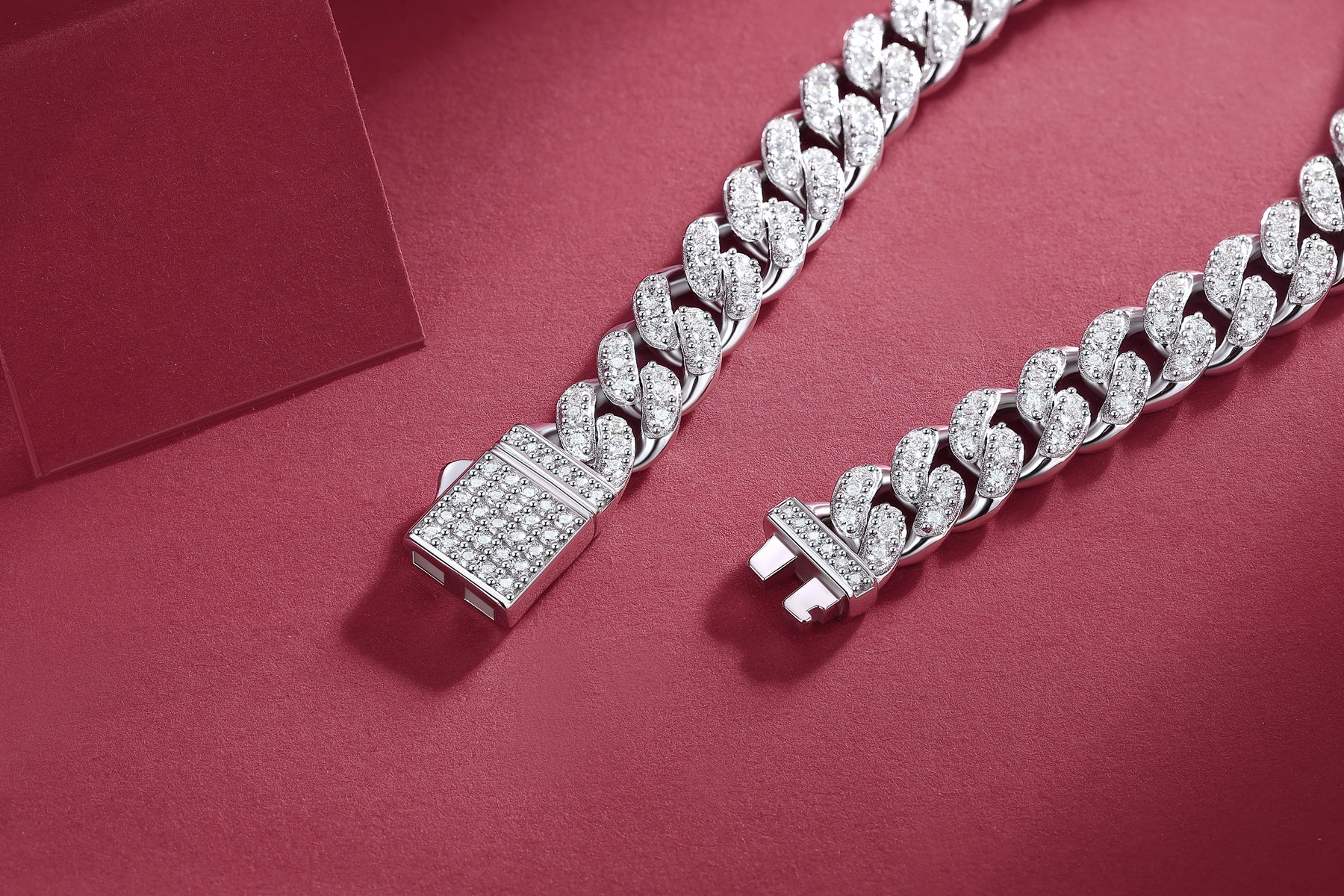 Licht des Glaubens Diamant-Silberarmband