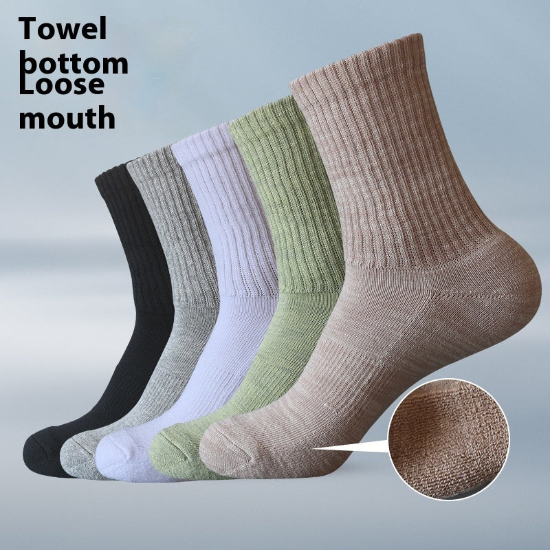 Locker sitzende Sportsocken aus Baumwolle