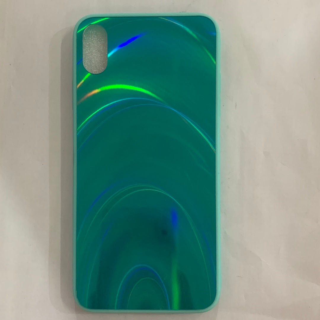Coque de téléphone miroir arc-en-ciel
