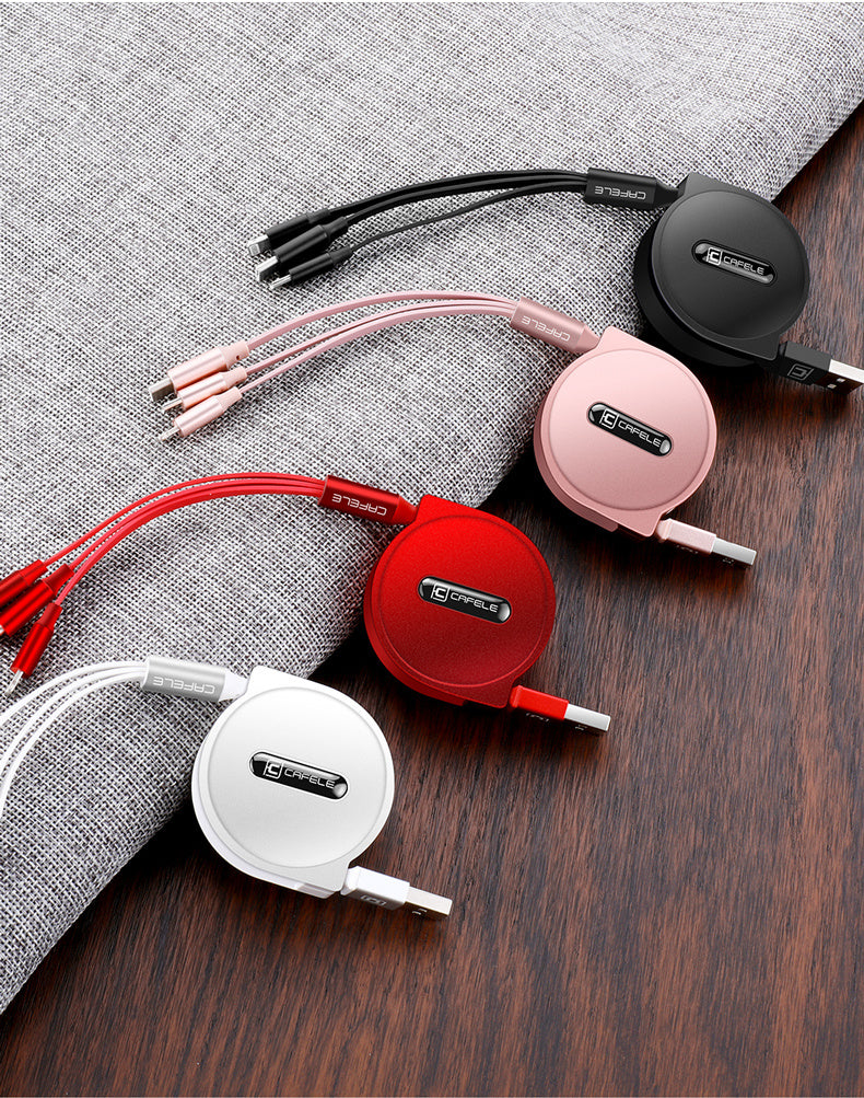 3-in-1 Telescopic Charging Cable