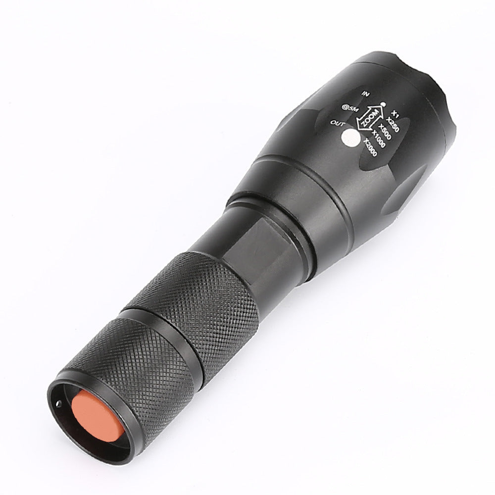 Portable Mini LED Zoom Flashlight Torch