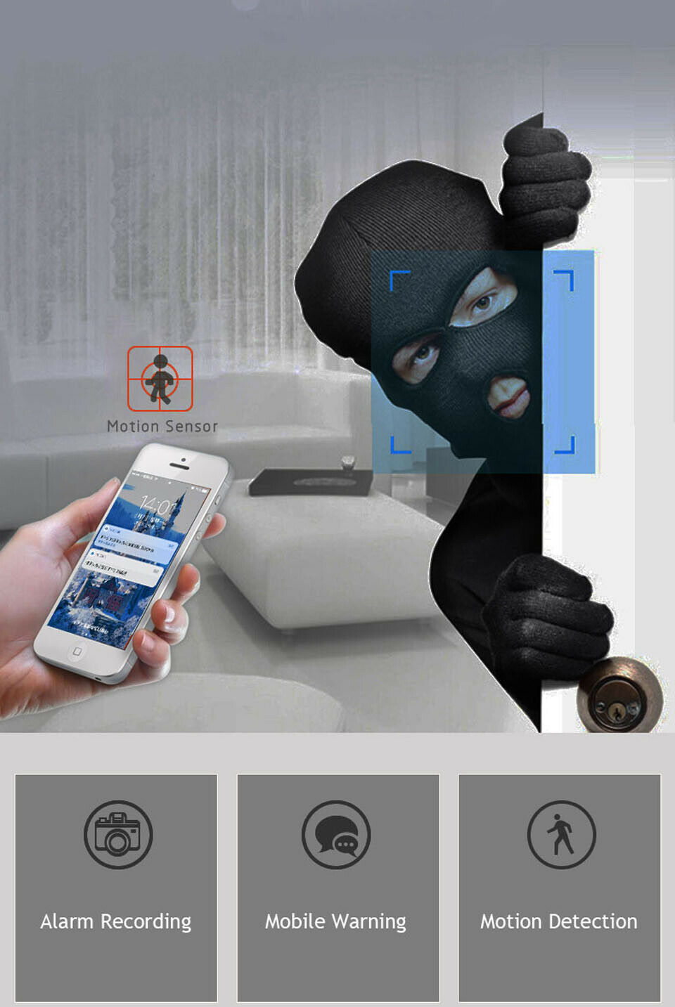 WLAN-CCTV-IP-Heimkamera