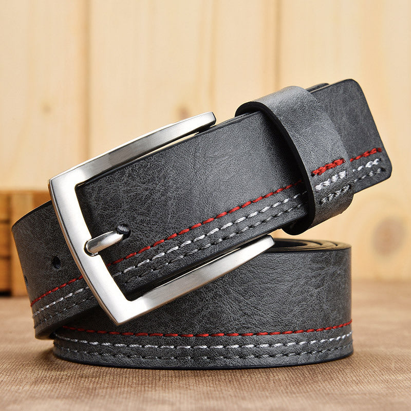 Color Match Casual Belt for Men