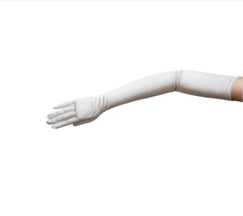 Gants de mariée en satin