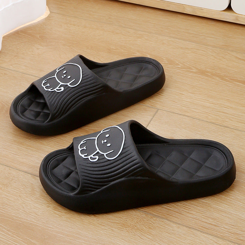Cartoon Dog Non-Slip House Slippers