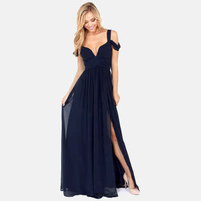 Elegantes Plisseekleid im griechischen Stil