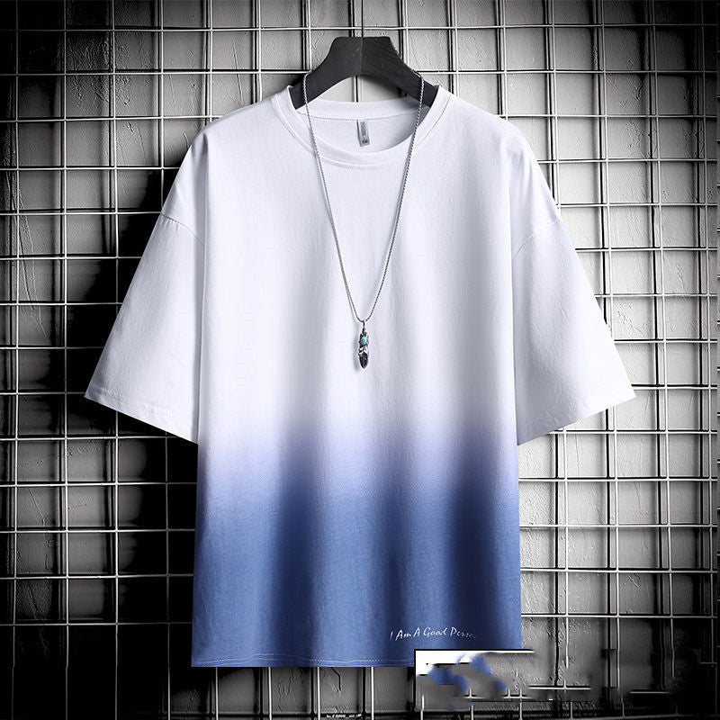 Men's Hong Kong Style Loose T-Shirt