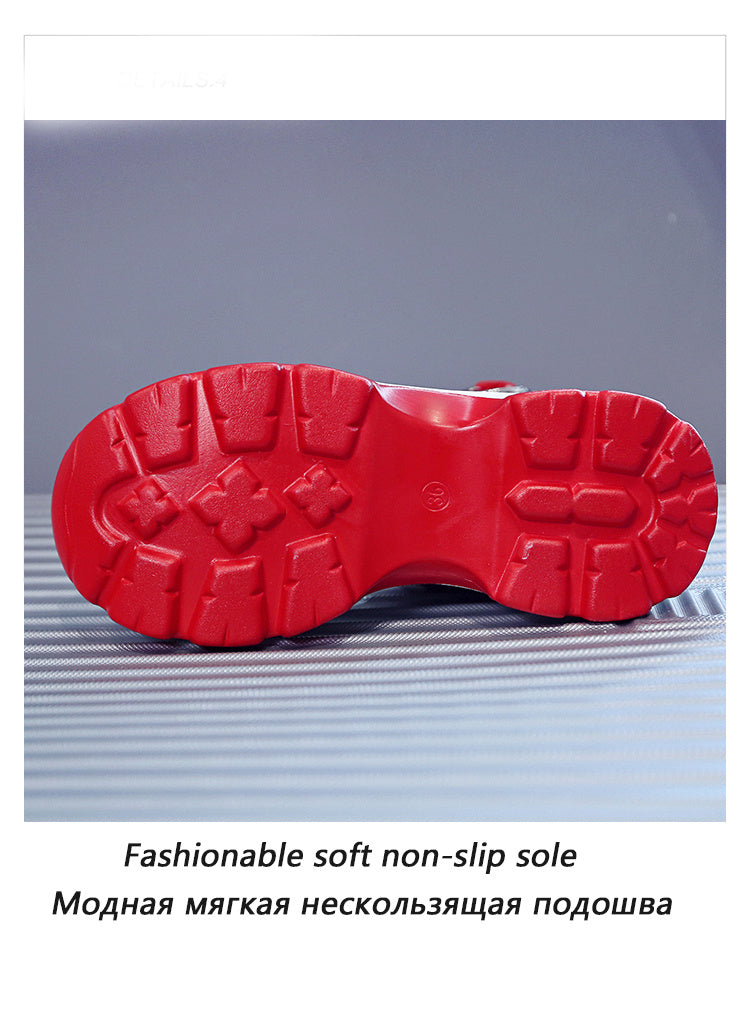 10cm Plateau Keilsandalen Damen