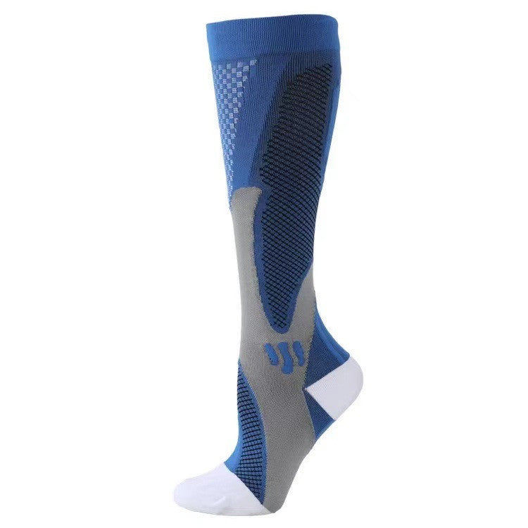 Chaussettes de compression élastiques pour le sport