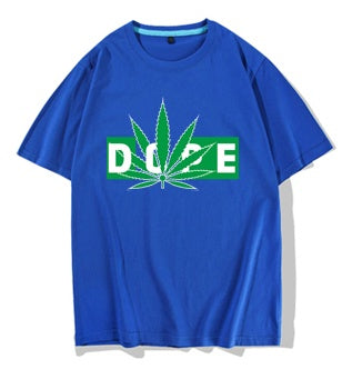Hemp Leaf Rap Trend Hip Hop Men’s Tee