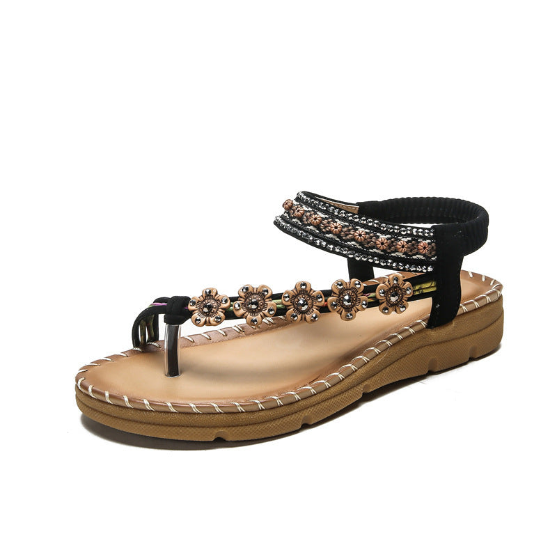 Bohemian Ethnic Platform Sandals Women