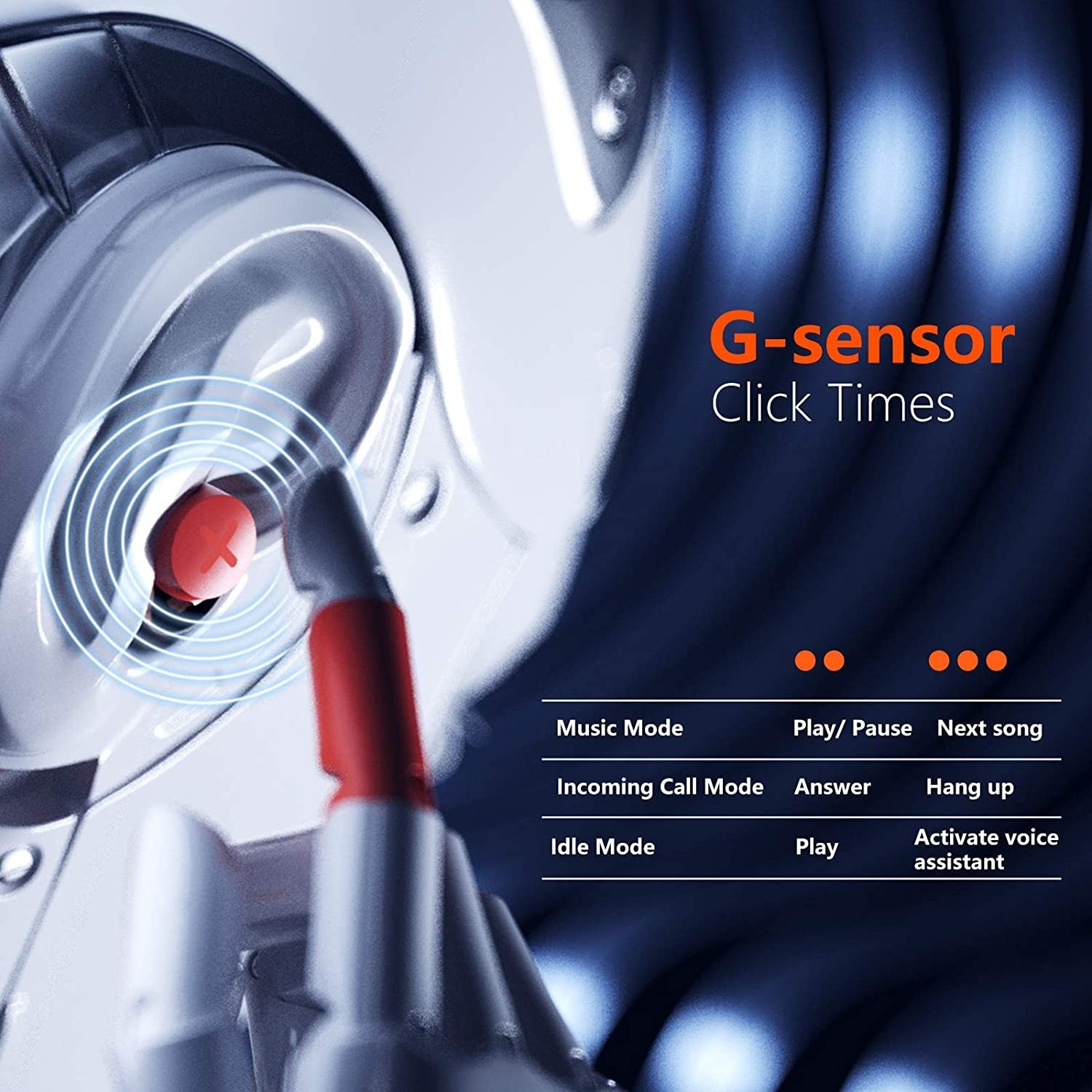 Star Loop Kabellose Ohrhörer mit Geräuschunterdrückung