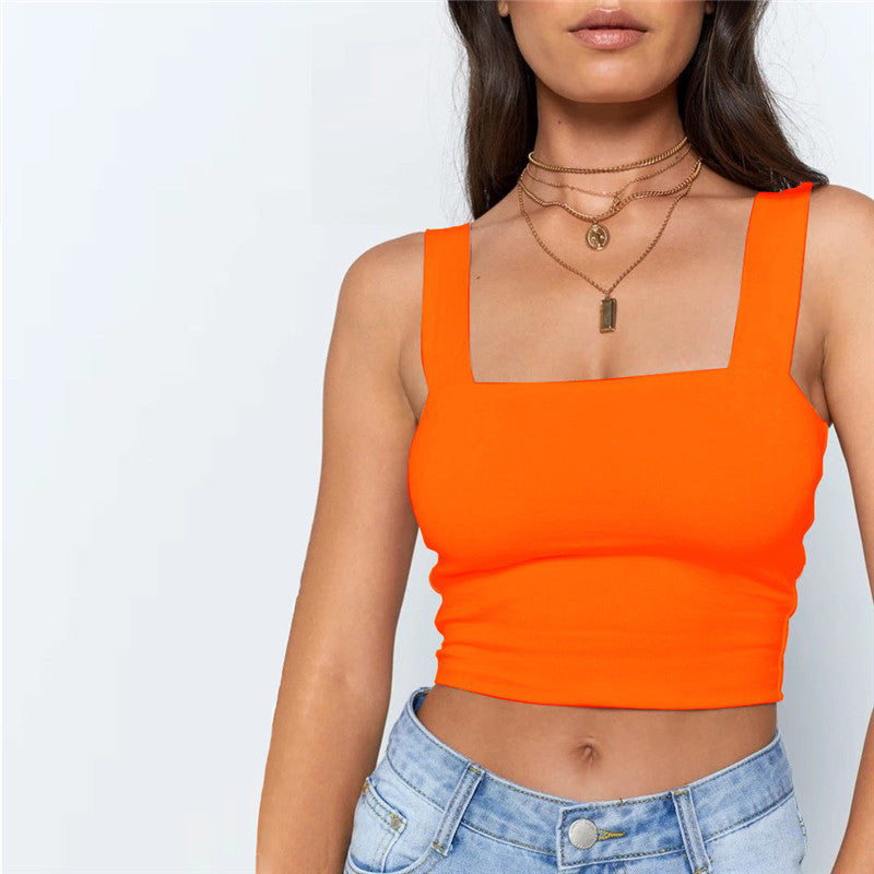 Trendy Damen Cropped T-Shirt Top