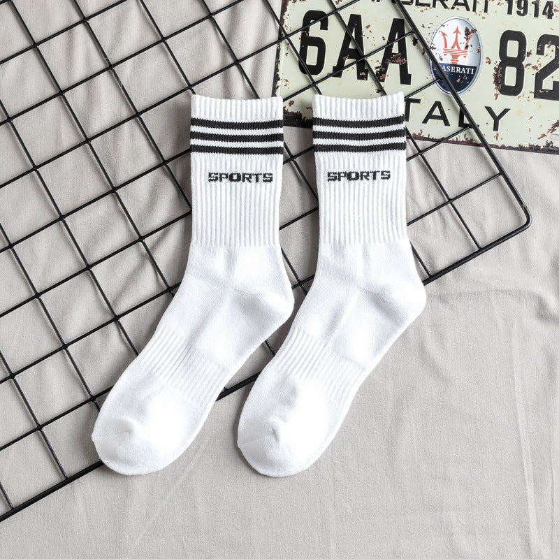 High Tube Cotton Basketball Socks