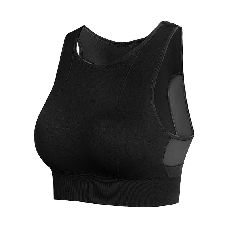 Soutien-gorge de sport en maille double épaisseur – Femme