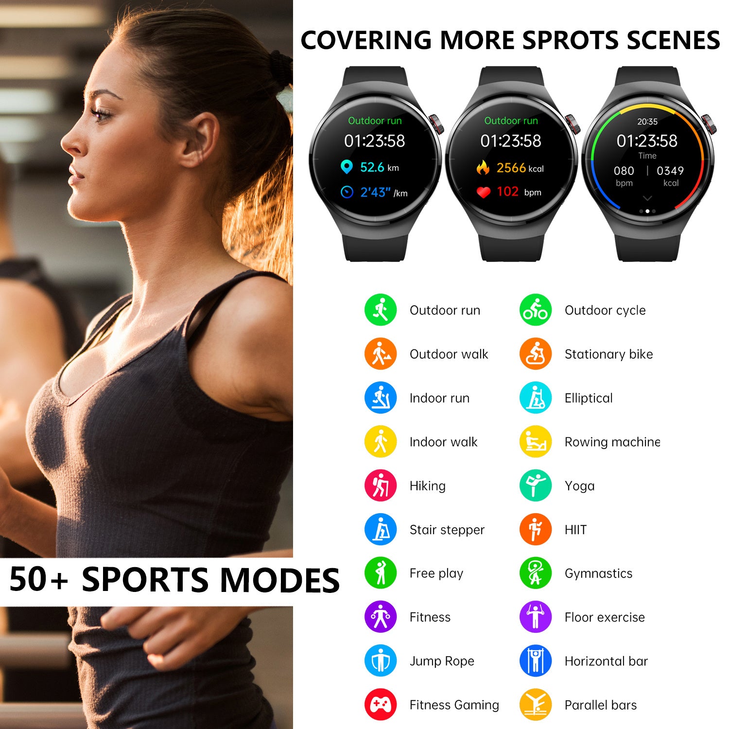 Fashion Smart Health Watch