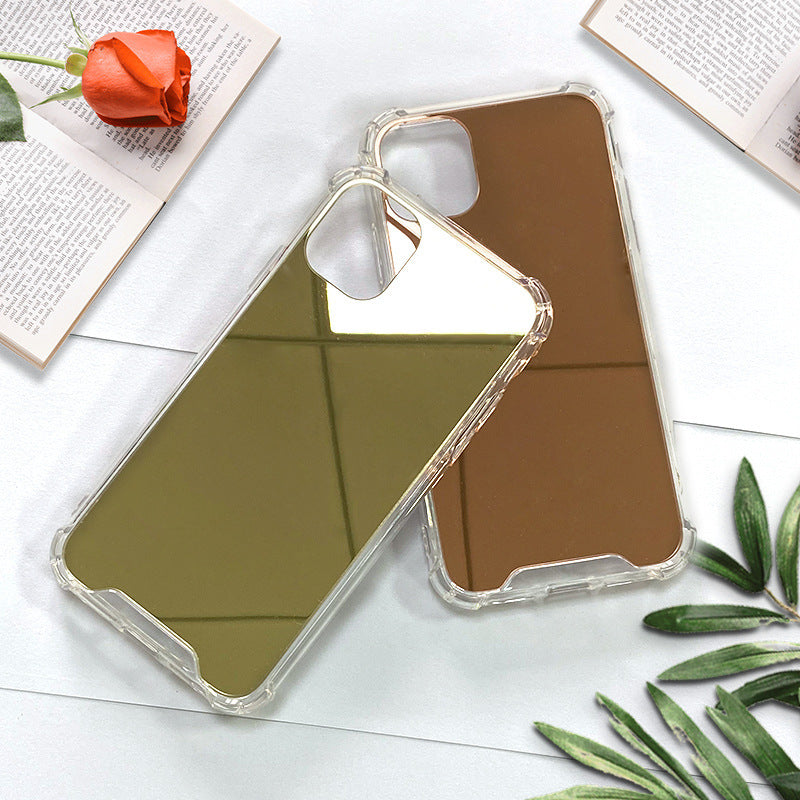 Coque de téléphone réfléchissante avec finition miroir