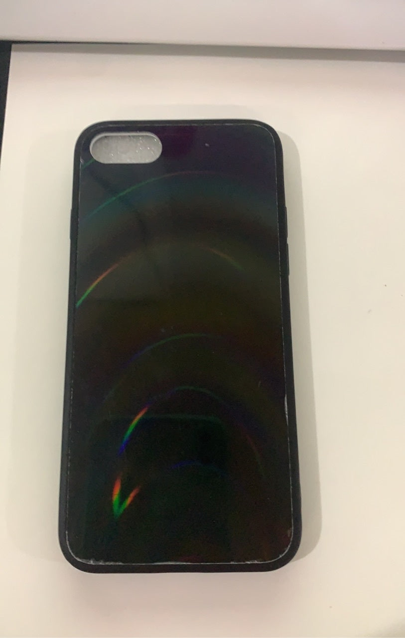 Coque de téléphone miroir arc-en-ciel