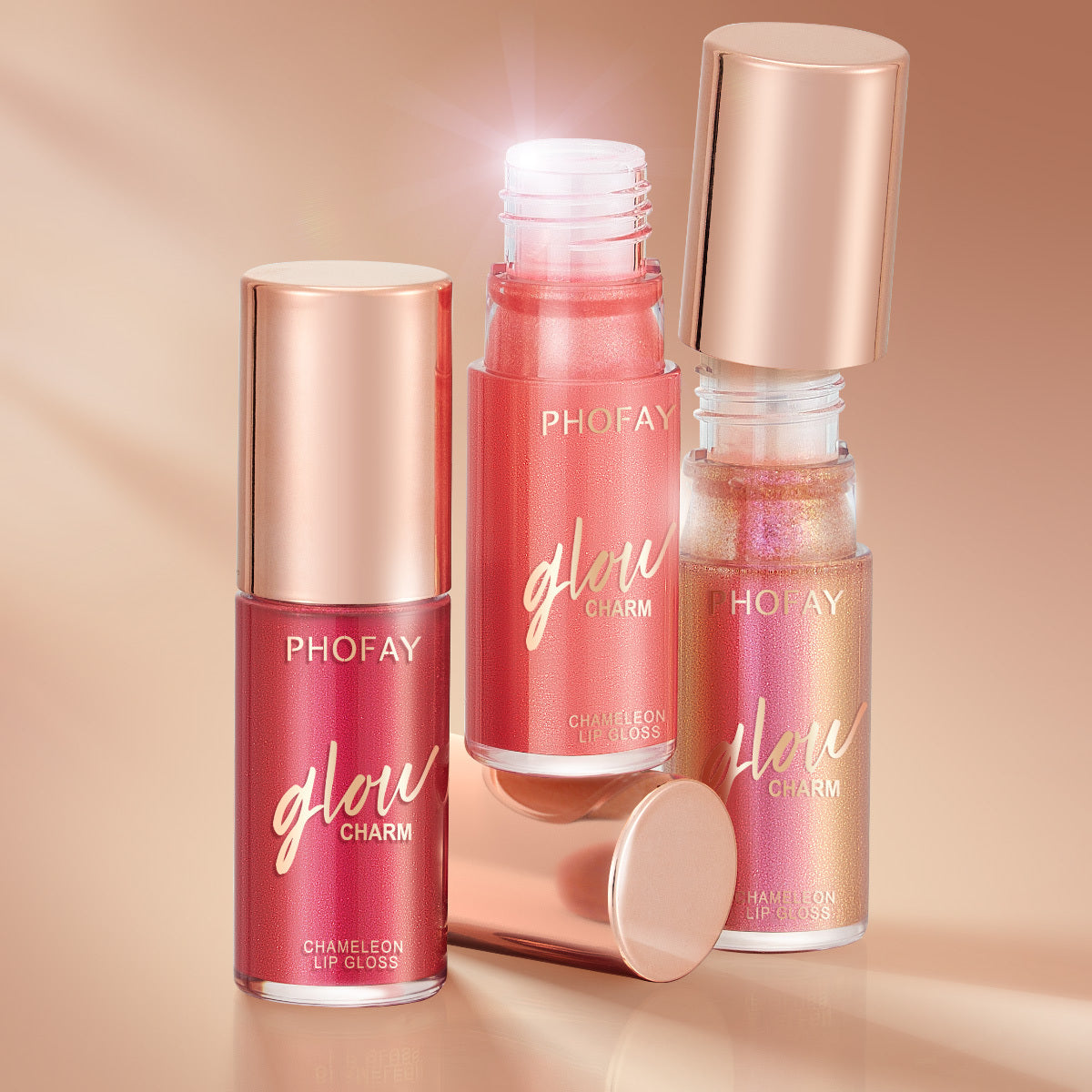 PHOFAY Schimmernder Glow Lipgloss