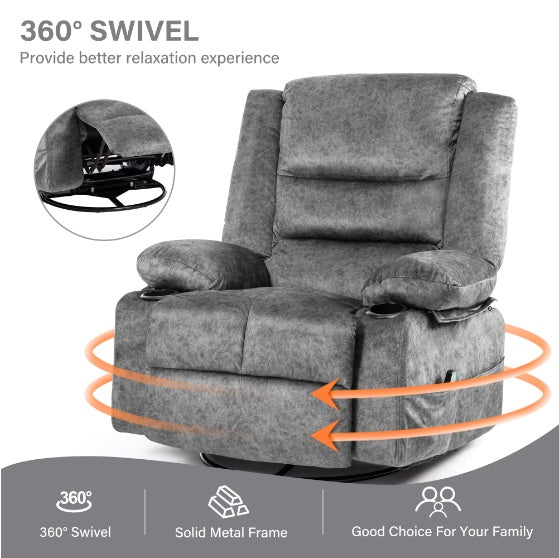 Lounge Sofa Chair with Massage Heating