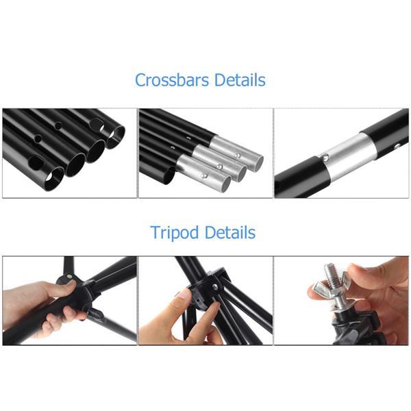 2x3 Meter Background Frame Set with Clips