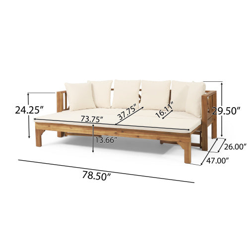 Long Beach Outdoor Daybed Lounger