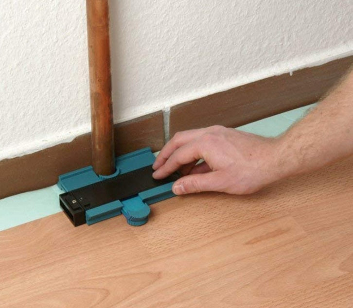 Radial Ruler Contour Profile Gauge Tool