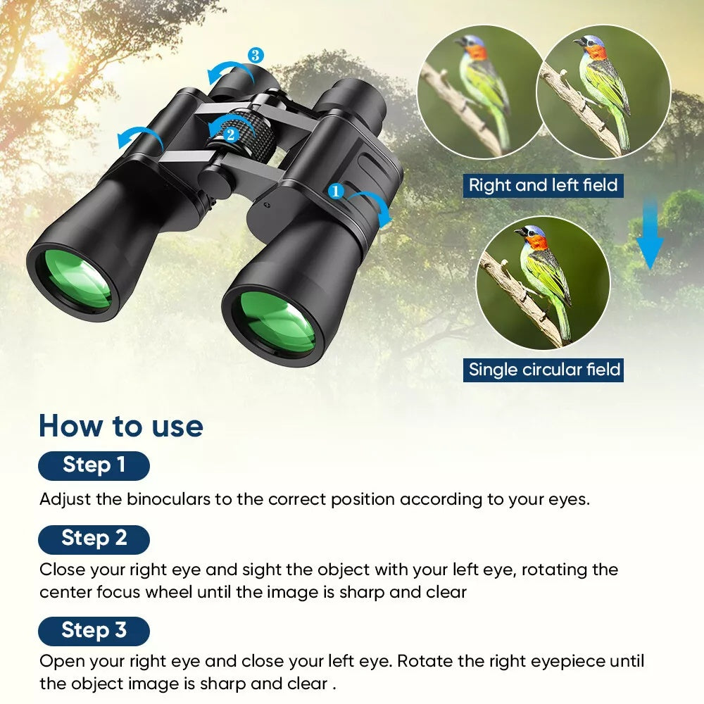 High Power Military Binoculars 180x100