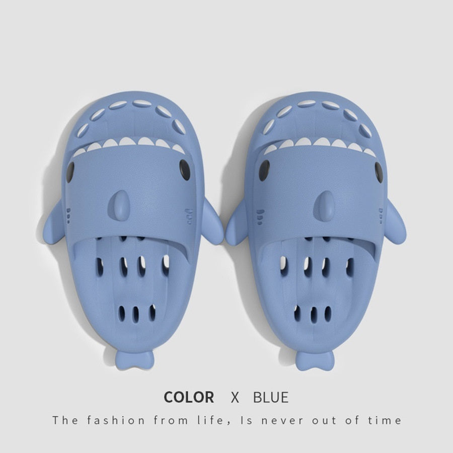 Shark Slippers Damen Schnelltrocknende Pantoletten