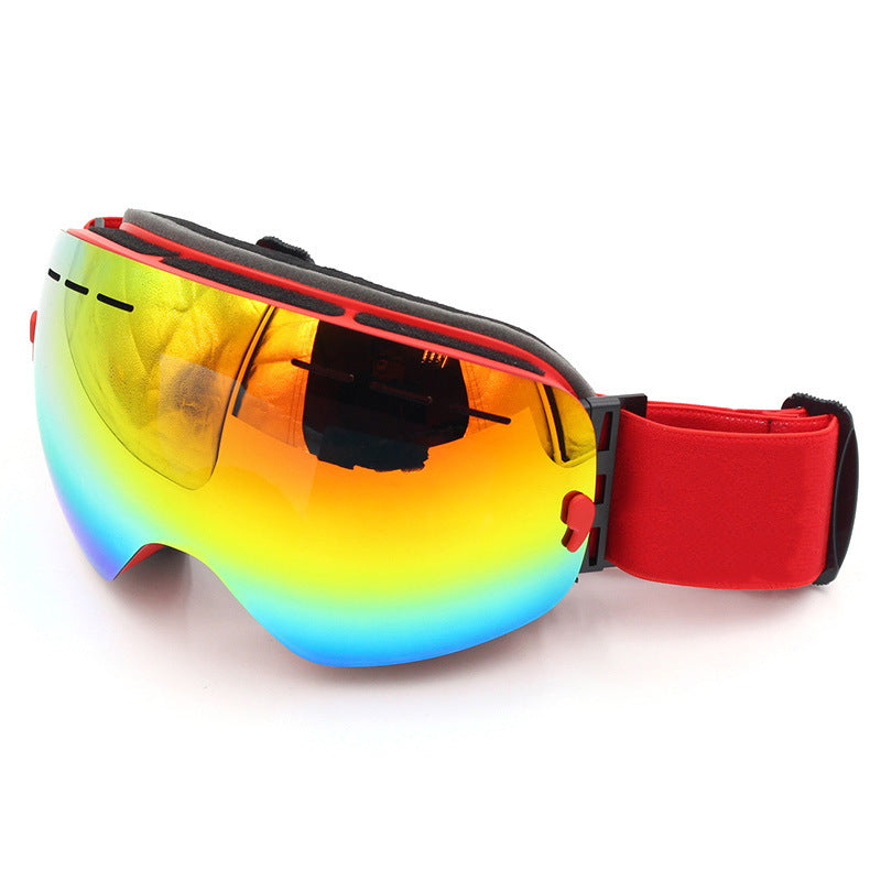 Double-Lens Anti-Fog Ski Goggles