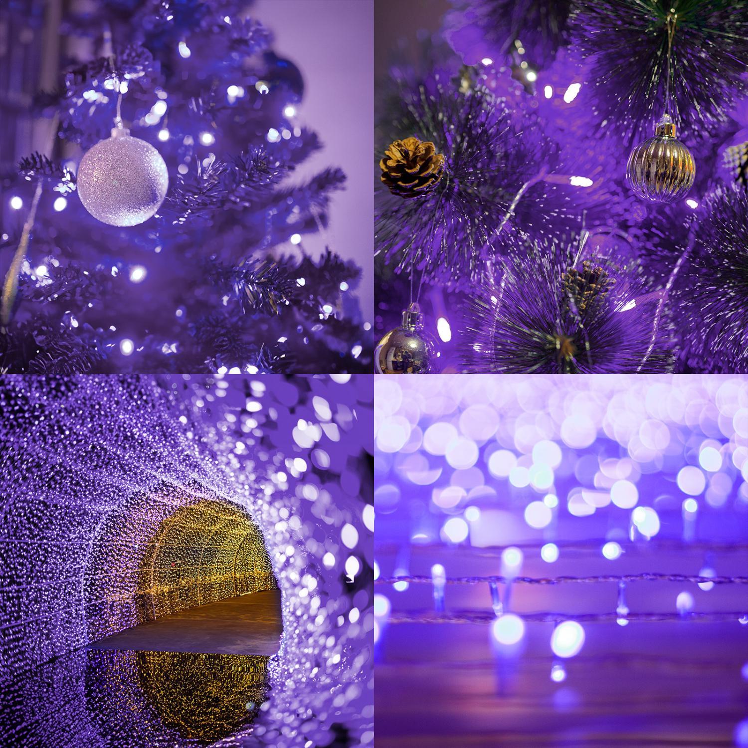 LED Halloween Purple Fairy Lights