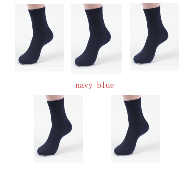 Chaussettes en fibre de bambou pour hommes