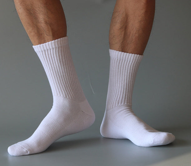 Chaussettes de sport amples en coton