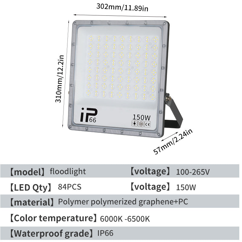 LED Flutlicht Ultrahell Wasserdicht