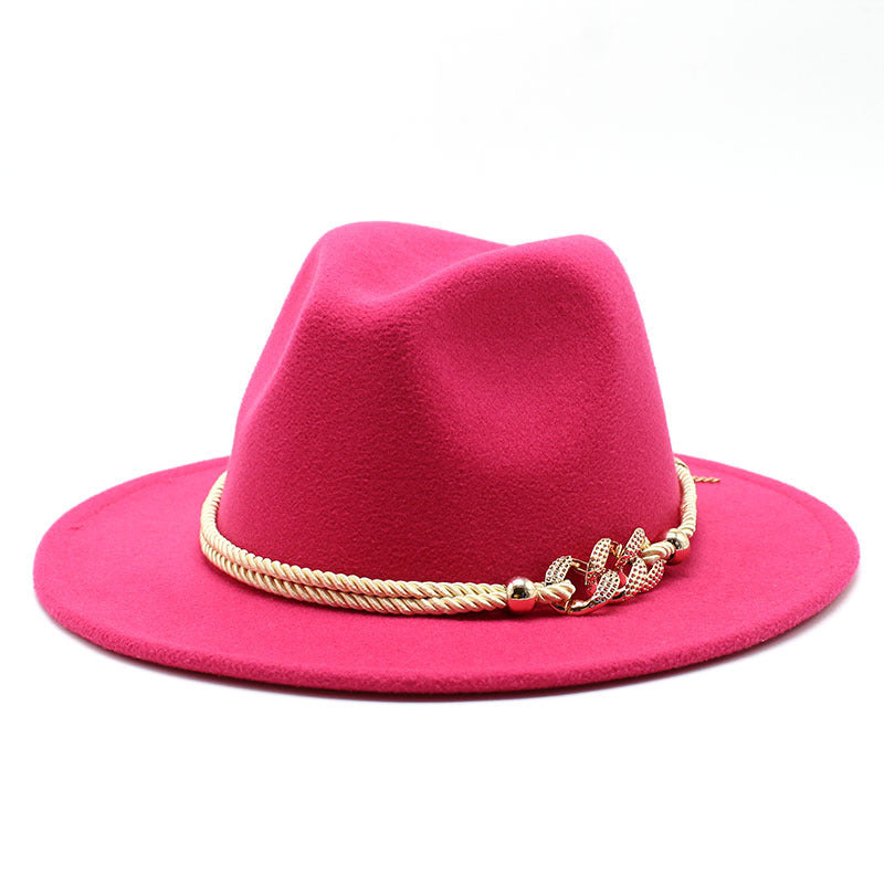 Chapeau Fedora vintage britannique pour femme