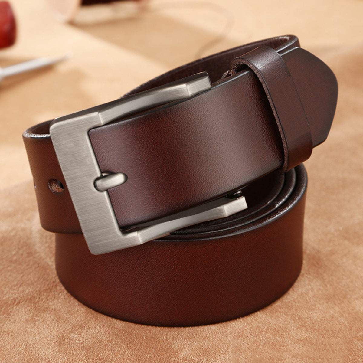 Men’s Pin Buckle Business Casual Belt