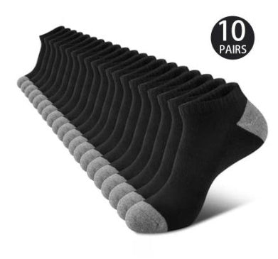 Chaussettes basses en coton pour hommes