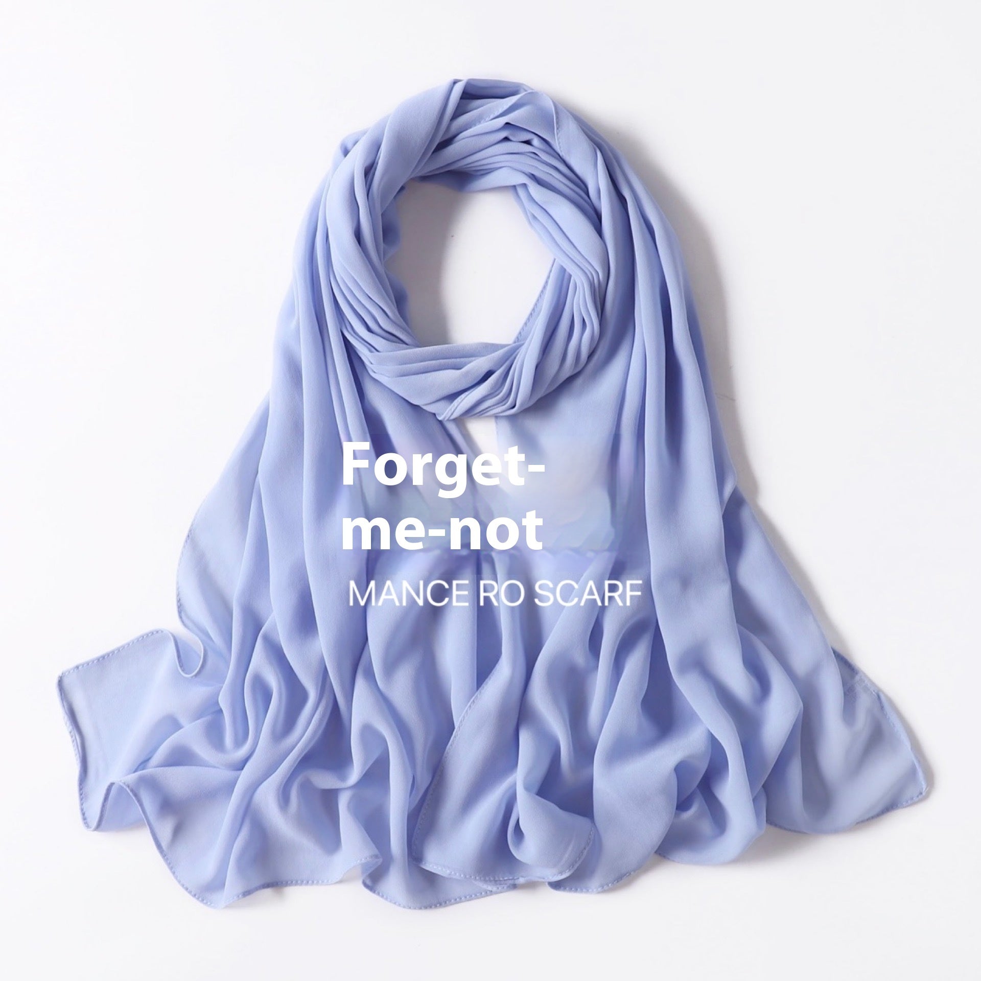 Pearl Chiffon Headscarf Veil Wrap