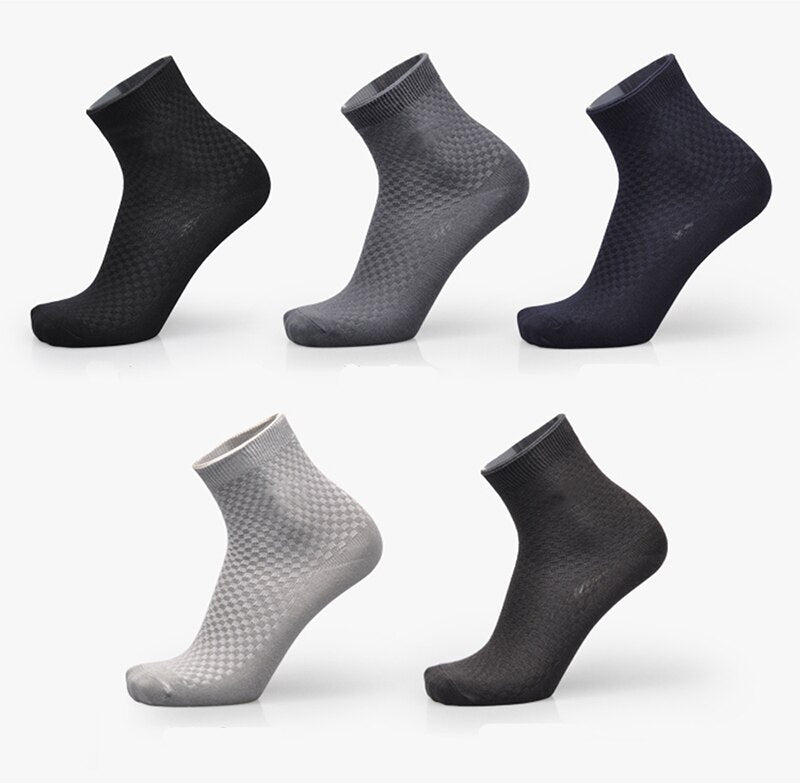 Chaussettes en fibre de bambou pour hommes