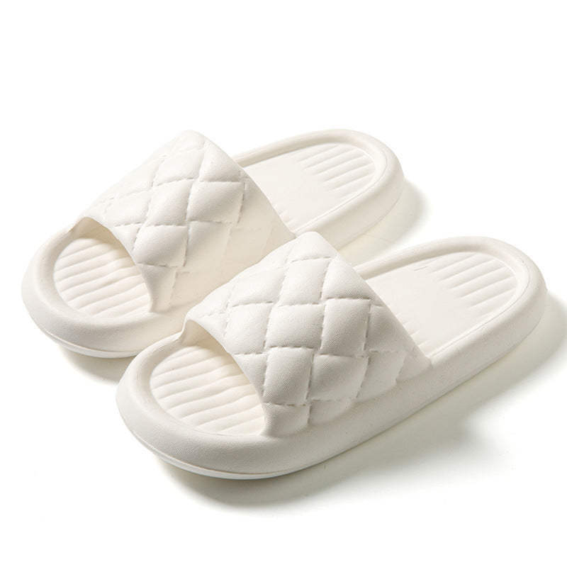 Rhombus Non-Slip Lightweight Slippers
