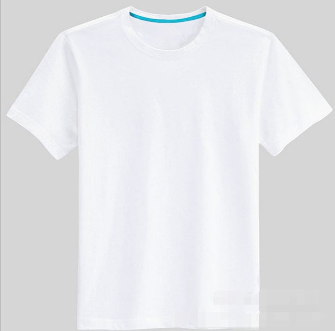 T-shirt à manches courtes en pur coton CVC pour homme