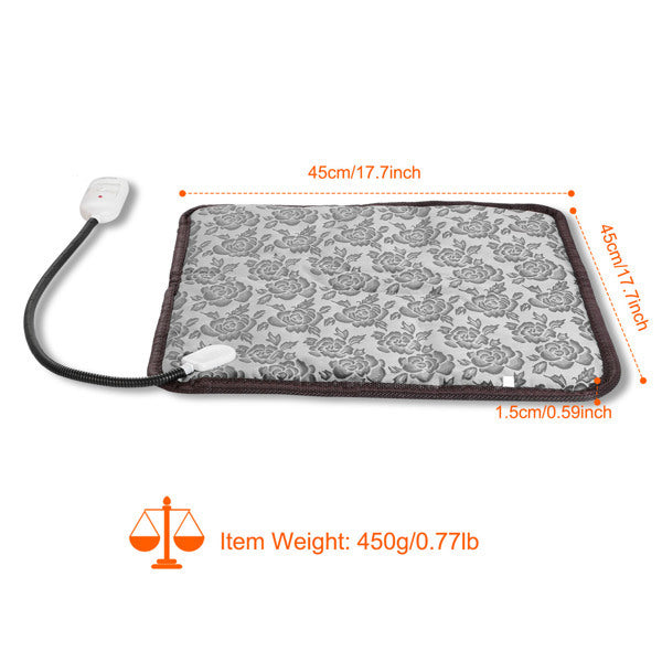 Waterproof Pet Heating Pad with Steel Cord