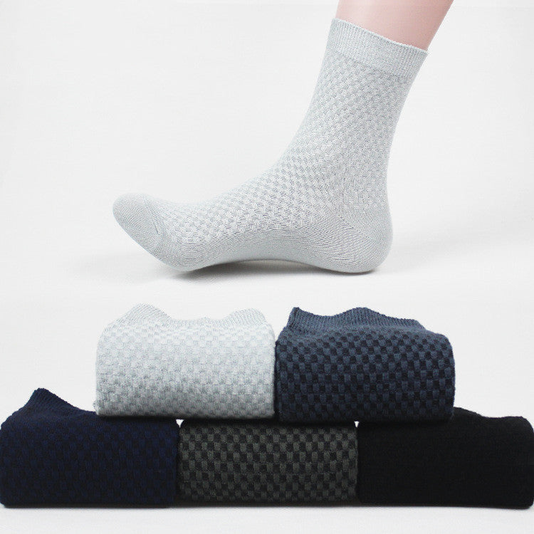 Chaussettes en fibre de bambou pour hommes