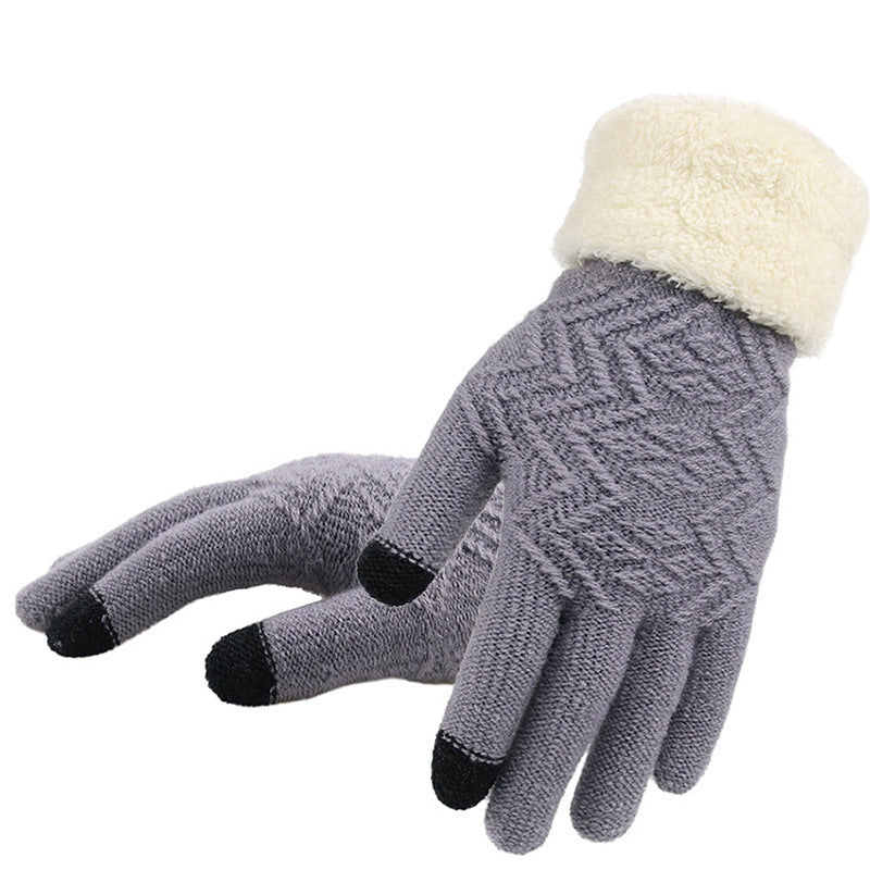 Cozy Winter Knitted Gloves