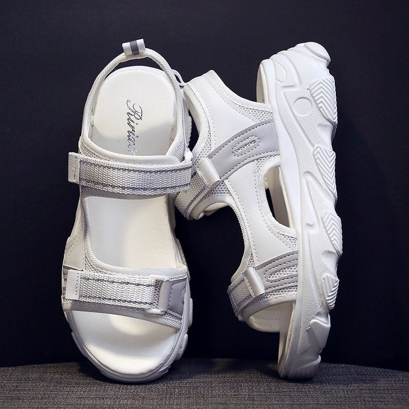 Lässige Plateau-Strandsandalen für Studenten