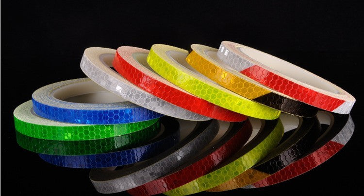 Reflektierende Aufkleber für Fahrrad & Auto