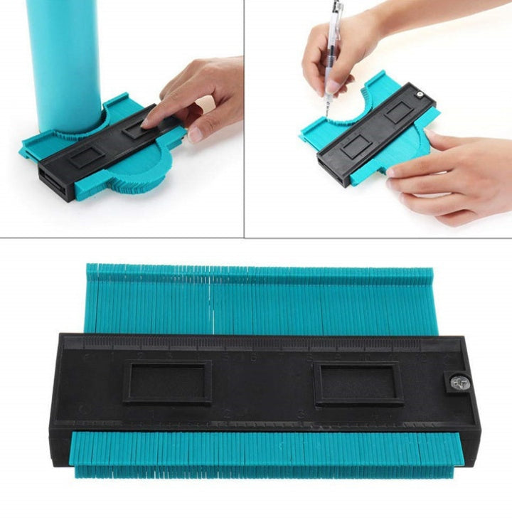 Radial Ruler Contour Profile Gauge Tool