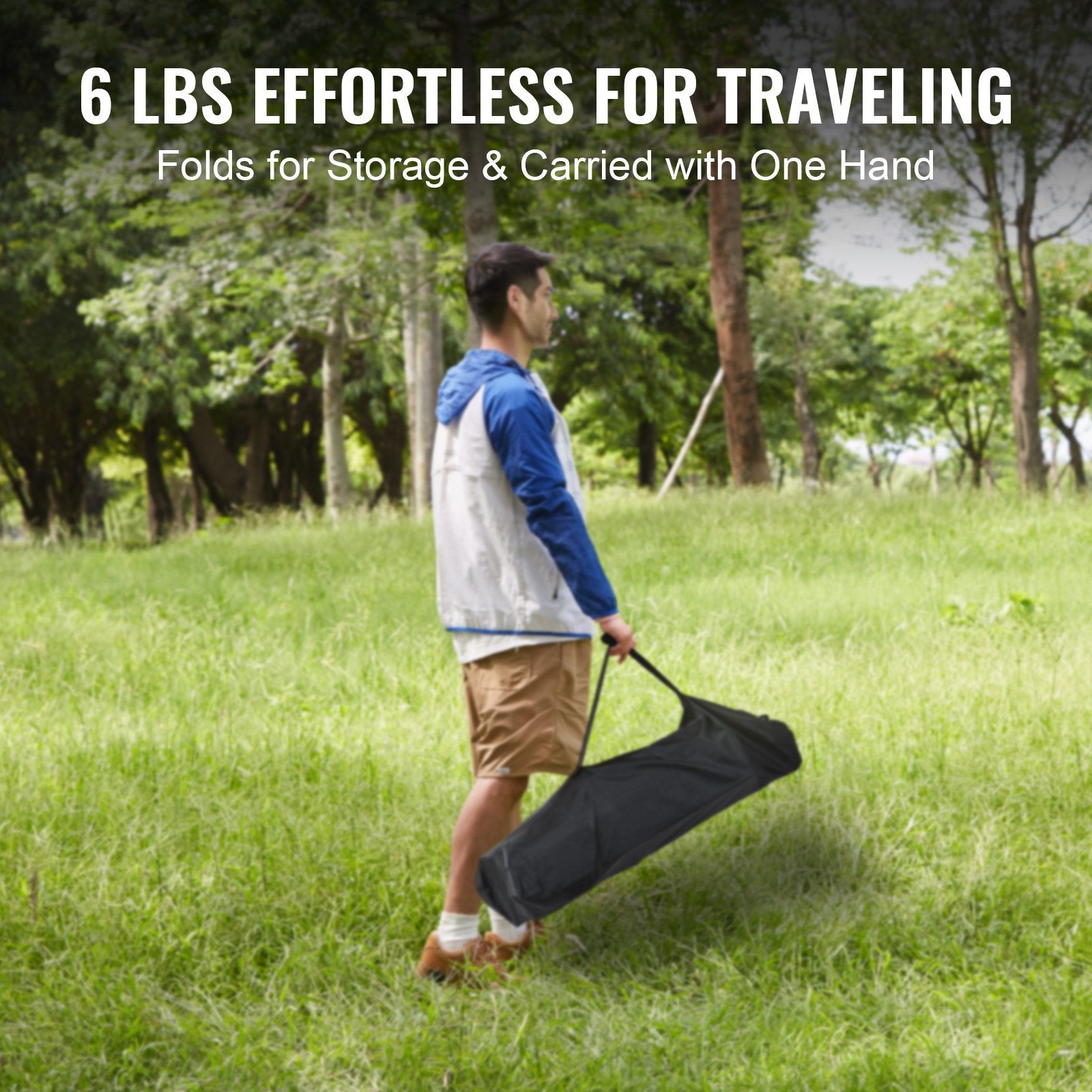 VEVOR Klappbarer Campingtisch aus Aluminium